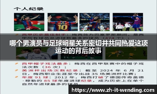 哪个男演员与足球明星关系密切并共同热爱这项运动的背后故事